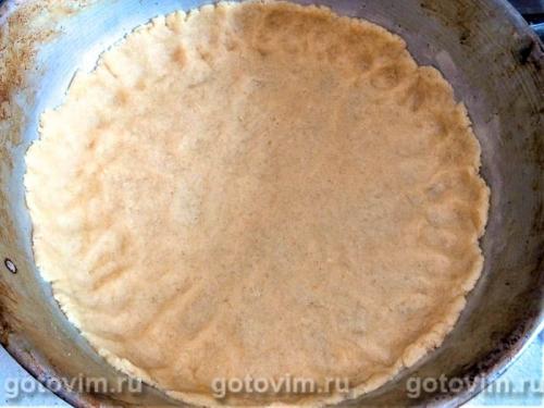 Песочный пирог со щавелем и апельсином