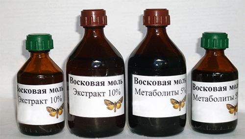 Экстракт личинок восковой моли Экстракт личинок восковой моли