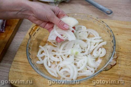Сельдь, запечённая с соевым соусом по‑дальневосточному в микроволновке