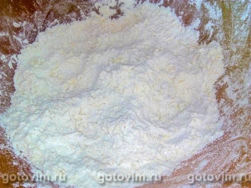 Песочный пирог со щавелем и апельсином