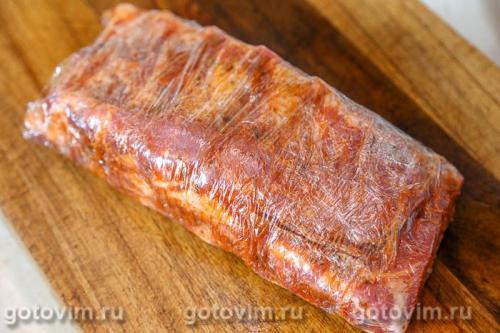 Свиные ребрышки на решетке