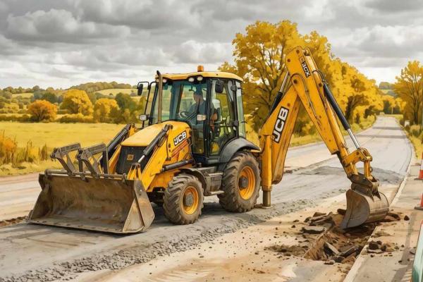 Экскаватор-погрузчик JCB в дорожном строительстве: как строить и ремонтировать трассы без простоев и сюрпризов Экскаватор-погрузчик JCB в дорожном строительстве: как строить и ремонтировать трассы без простоев и сюрпризов
