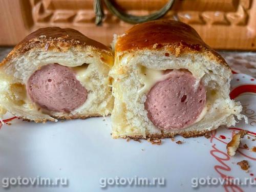 Сосиски в тесте с сыром