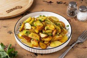 Жареная картошка с луком