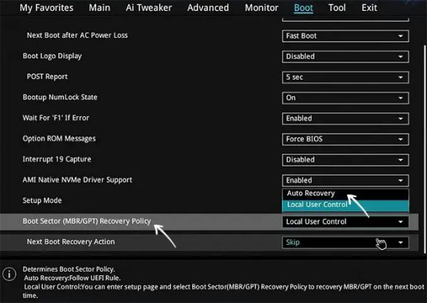 GPT header corruption has been detected при включении компьютера &mdash; варианты решения