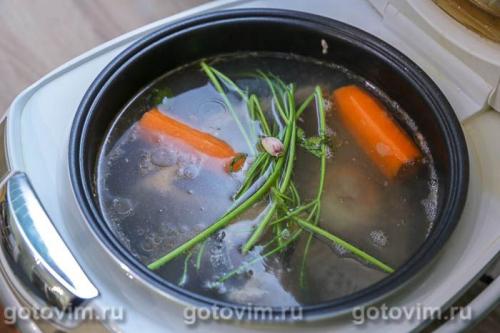 Как сварить рыбный бульон в мультиварке