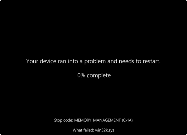 Синий или чёрный экран win32k.sys, win32kfull.sys и win32kbase.sys &mdash; причины и решения