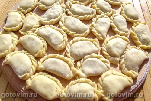 Вареники с сёмгой