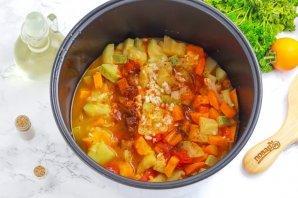 Кабачковая икра в скороварке Кабачковая икра в скороварке