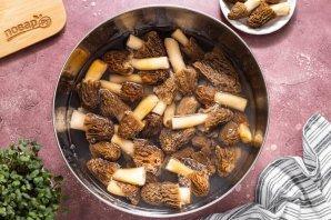 Сморчки на зиму