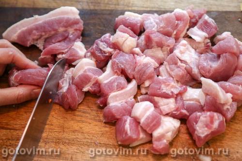Свинина с черносливом, тыквой и картошкой, запеченная в рукаве