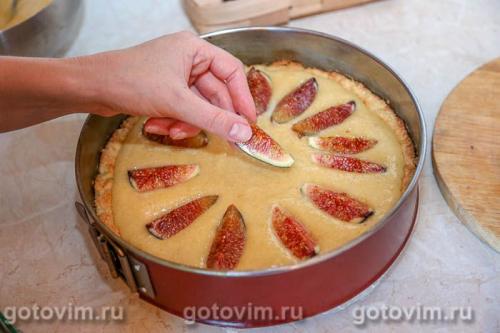 Пирог с инжиром и франжипаном