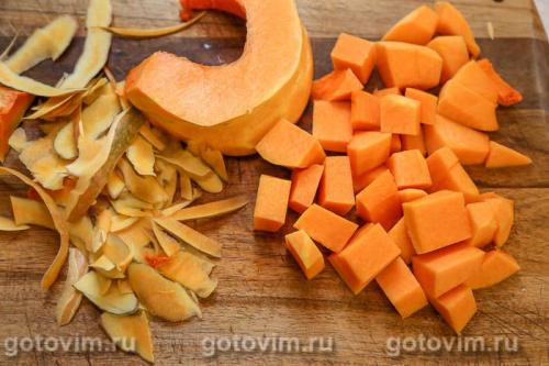 Свинина с черносливом, тыквой и картошкой, запеченная в рукаве
