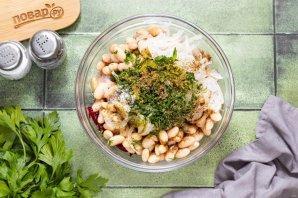 Салат из свеклы и фасоли