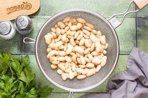 Салат из свеклы и фасоли