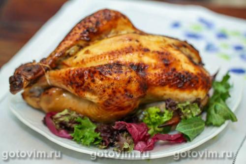 Курица с хрустящей корочкой с медом и горчицей