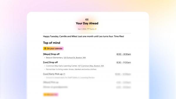 
											
							Google превратила CC в семейного ИИ-агента &mdash; им могут пользоваться до шести человек						
									