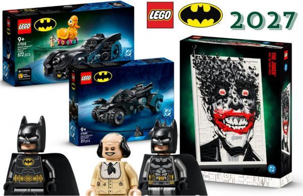 LEGO представила два бэтмобиля и объёмное панно с Джокером
LEGO представила два бэтмобиля и объёмное панно с Джокером