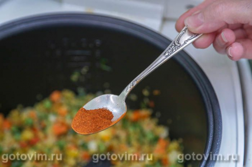 Мясной суп с овощной смесью и булгуром в мультиварке