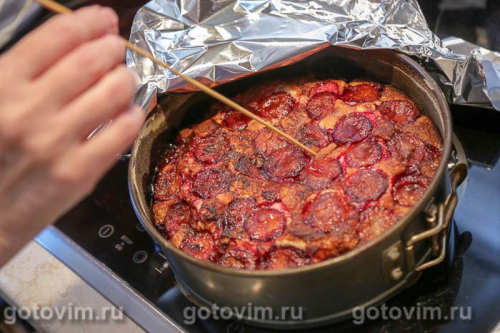 Пирог со сливами из газеты &laquo;Нью-Йорк Таймс&raquo;