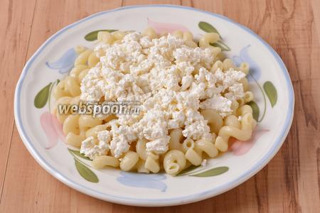 Сладкие макароны с творогом Сладкие макароны с творогом