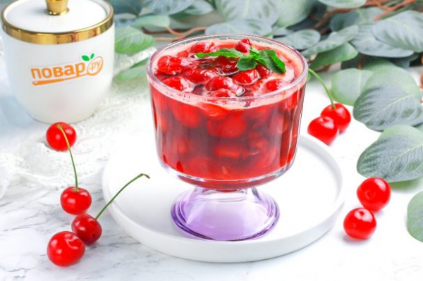 Вишня в сиропе