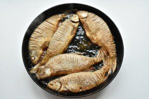 Жареный чебак Жареный чебак